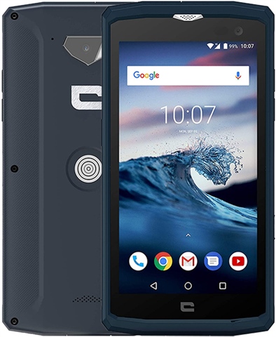 caseroxx cover protettiva in TPU compatibile con Crosscall Core-X3, custodia per cellulare in gomma trasparente